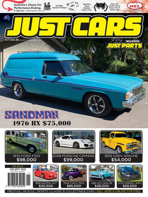 Cover image for Just Cars